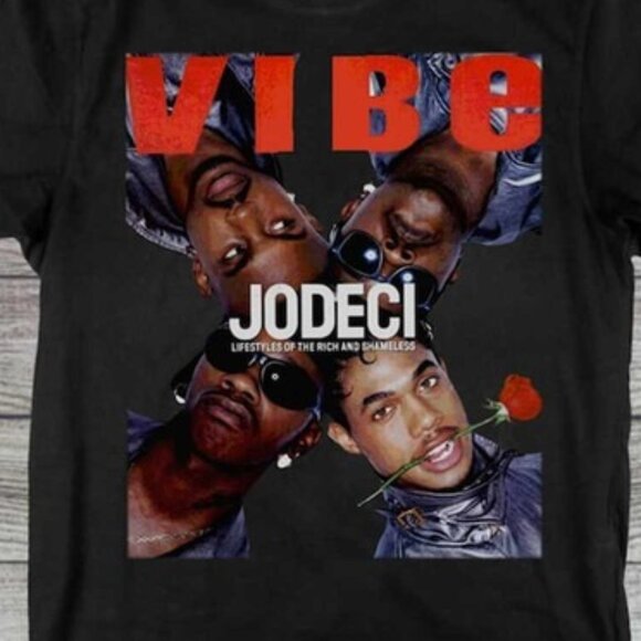 Jodeci Vibe 90s T Shirt Hiphop RB Music Graphic Fan Gift Retro Vintage Concert - Picture 2 of 5